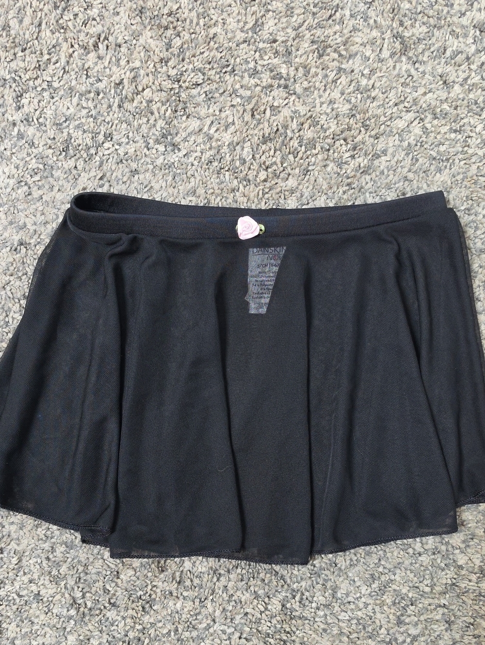 Danskin Black Skirt Size S/CH (6-6X)
